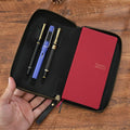 Journal Tally Book Genuine Leather Note Book With Pen Slot Leather Product Diary Notebook Bag Weeks Bill Receipt Folder