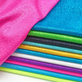 Free Sample Iridescent Sequin Shiny Stretch Metallic Foil Nylon Spandex Fabric Swimwear Festivals Wear Gymnastics Leotard Fabric