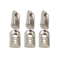 2020 Series Stainless Steel Half Round Flat Base Roll with Spring T Nut and Zinc Plated Ball