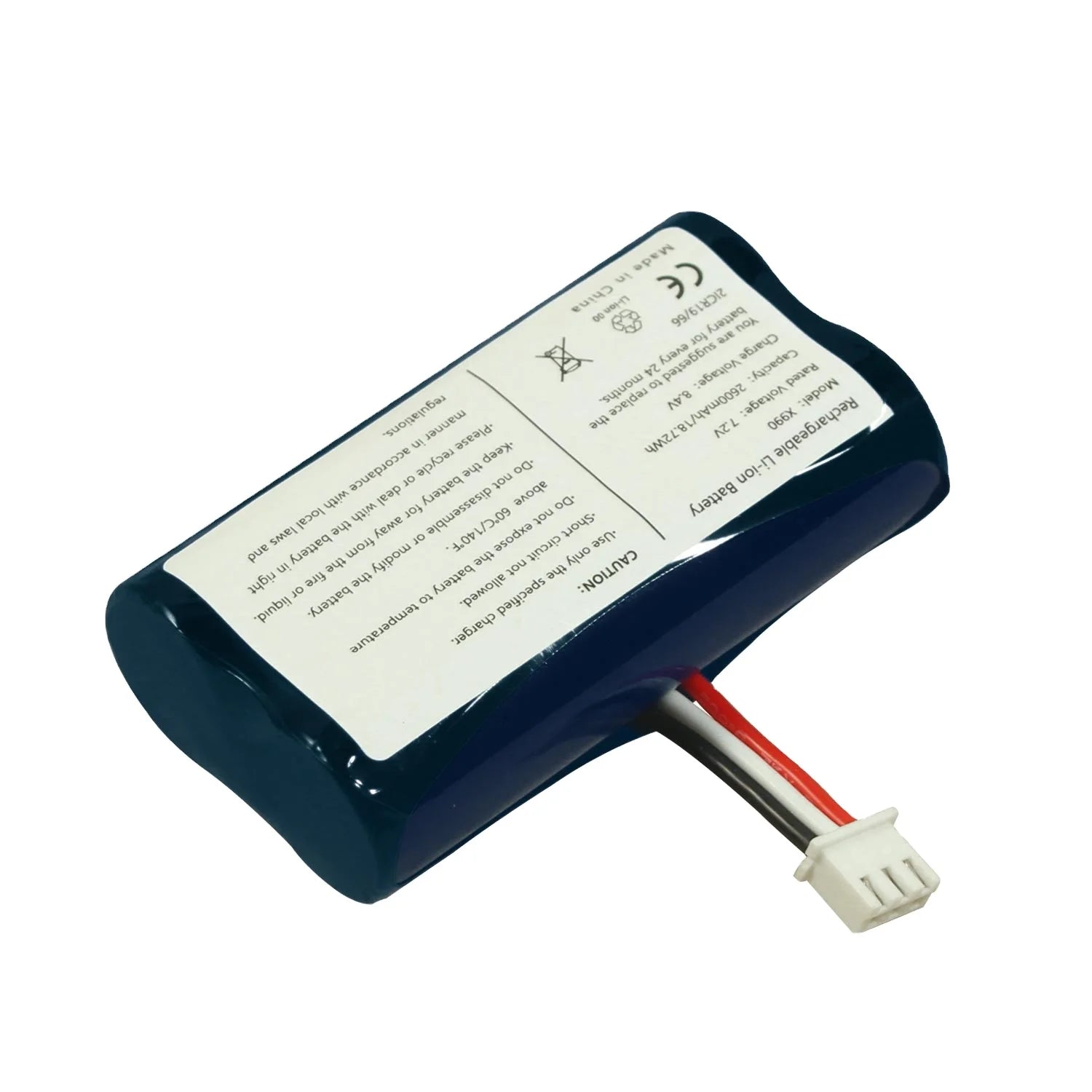 7.2V 2600mAh Payment Terminal Battery for Verifone X990 SWLB Cash Machine Battery