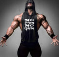 Plus Size Gyms Clothes Fitness Hoodie Sweatshirts Mens Bodybuilding Sleeveless TShirt Hoodies Tank Tops