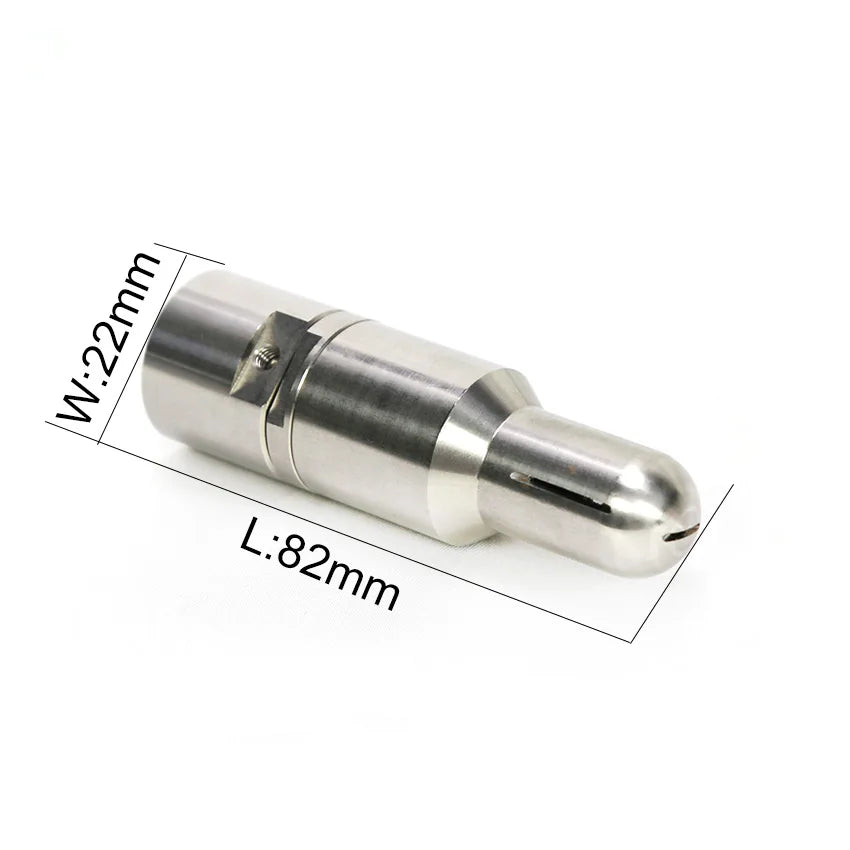Stainless Steel Water Bottle Pressure Washer tank Cleaning High Pressure Rotary Spray Nozzles