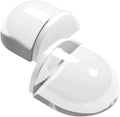 Strong Adhesive Black Door Stopper Acrylic Clear Invisible Floor Door Stops