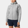 Women's Regular Fit Full Zip up Hoodies Long Sleeve Adjustable Hooded Sailing Jacket