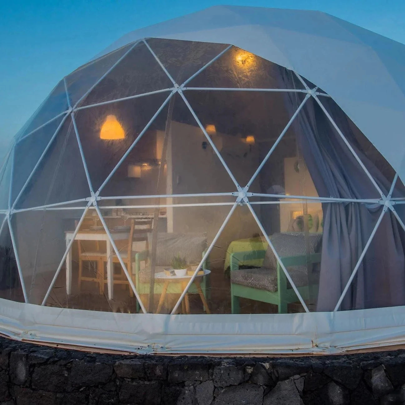 Tents Camping Outdoor Dome Tent Geodesic Dome House for Sale Clear Igloo Glamping Tent