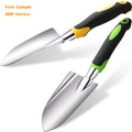 Non Slip Handle Aluminum Alloy Planting Tools for Transplanting Weeding Moving Smoothing Garden Hand Shovel
