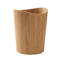 Nordic Japanese-Style Wooden Storage Basket Trash Can Office Paper Bin Without Lid