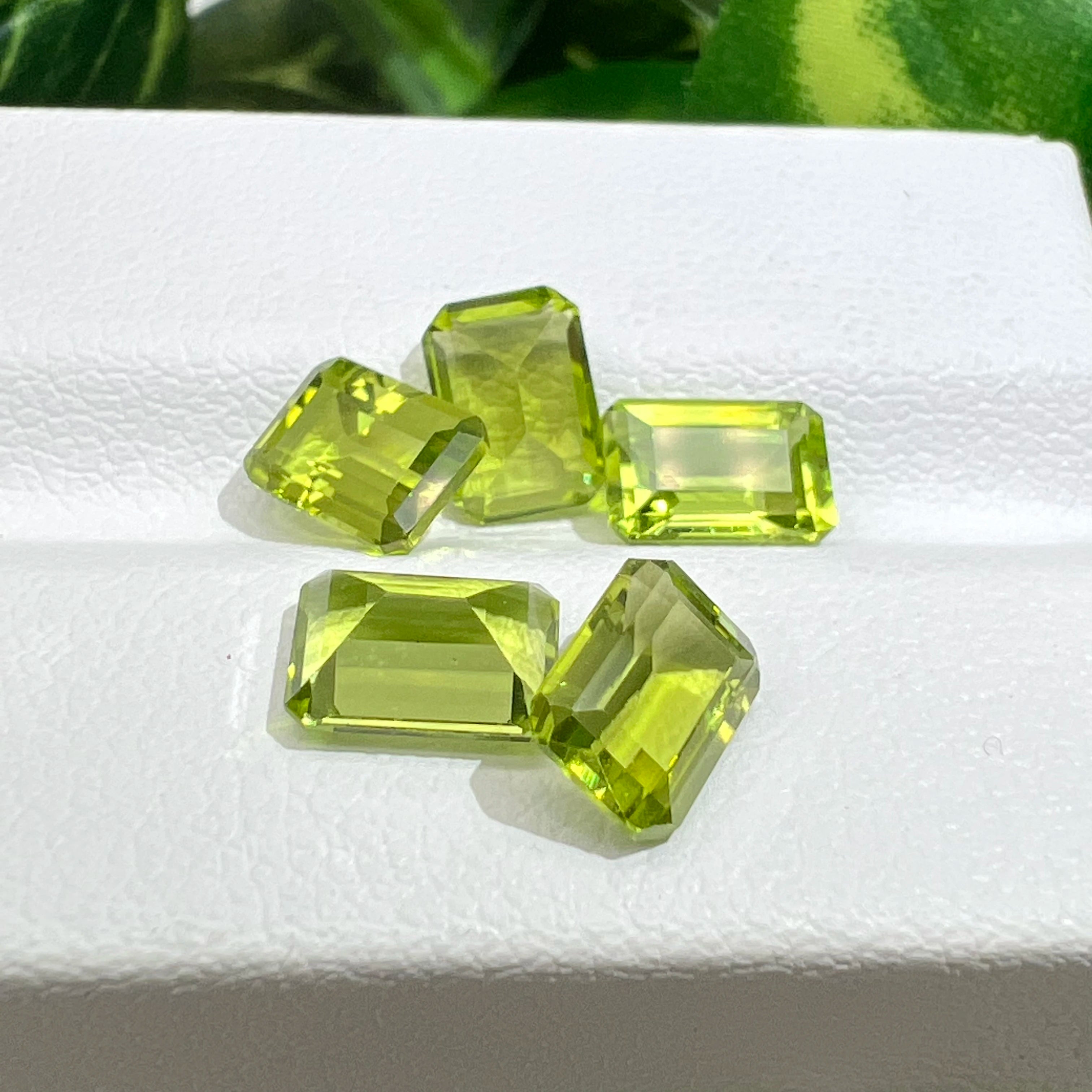 Octagon Shape 5x3mm ~ 9x7mm Natural Loose Gemstones VS Good Quality  Making Jewelry Natural Peridot