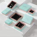 BECAN Wholesale Luxury Custom Logo Gift Cheap Paper Jewelry Boxes Bracelet Necklace Box Jewellery Packaging