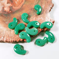 Factory Outlet Green Aventurine Long Beads Crystal Pendulum Jade Magatama Pendant