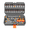 46pcs Impact Socket Sets Cheap Bulk Wholesale 1/2 Inch Europe 3/8 Inch Drive Impact Socket Set
