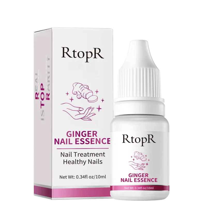 RtopR Ginger Treatment Feet Care Repairing Infection Paronychia Onychomycosis Nail Gray Nail Removing Serum