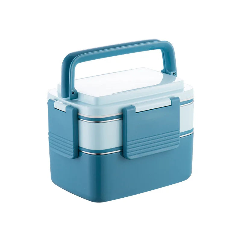 Students Bento Box Sealed Leakage Proof Lunch Box with Lid Office Food Container