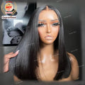 Wholesale Cheap Perruque bob 4x4 Bob Lace Closure Wig Indian Straight Human Hair for Black Women Bob Lace Front Human Hair Wigs