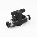 4 6 8 10 12 14 16 Fitting Pneumatic BUC Air Hose Speed Control Throttler Gas Media Finger Shut-off Valve High Pressure Connector