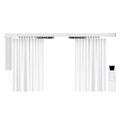 Zemismart Tuya Zigbee Rechargeable Electric Curtain Motor with Customized Slide Curtain Track Support Alexa Google Home Control