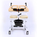 Electric Control Lift Light Wheelchair Manual Hydraulic Lift Chair Super Load-bearing 120kg Thickened ABS Seat Board -BZ-L14