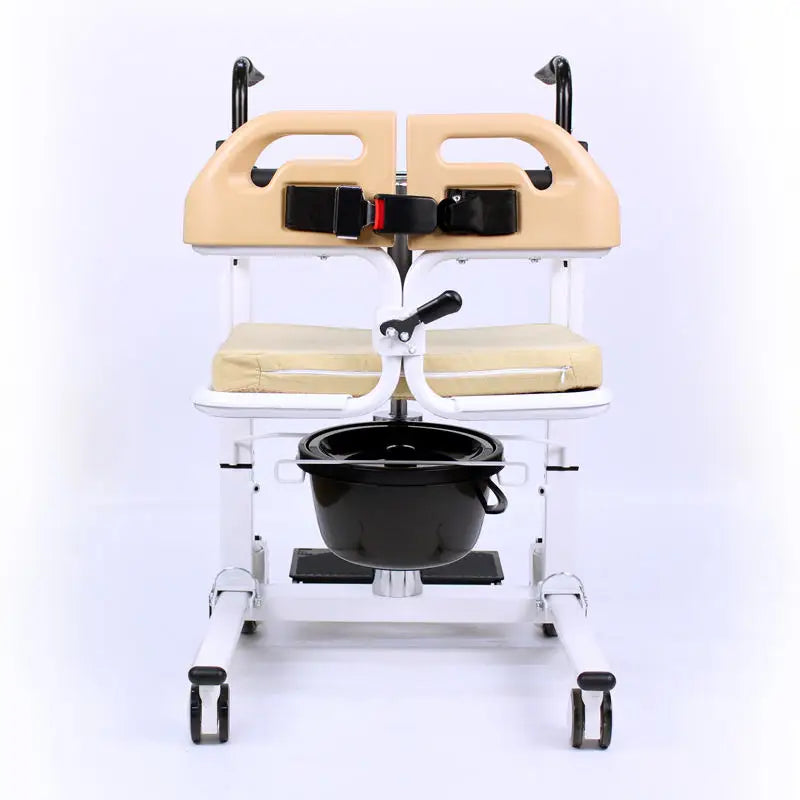 Electric Control Lift Light Wheelchair Manual Hydraulic Lift Chair Super Load-bearing 120kg Thickened ABS Seat Board -BZ-L14