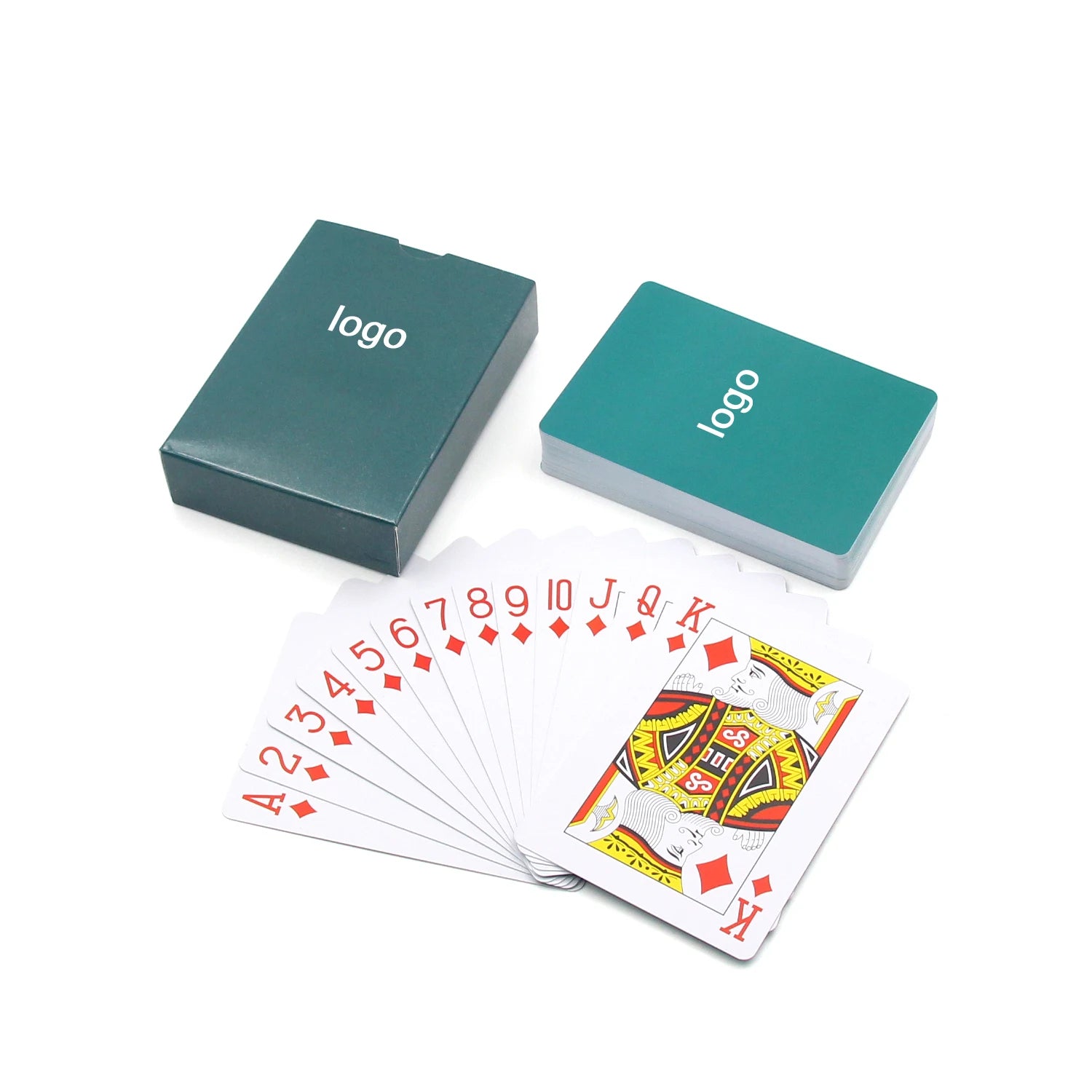 Factory With Box Plastic Cards Dubai Casino Poker Custom Jumbo Playing Card