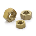 Factory Stock Wholesale Hexagonal Right Thread Brass Hex Nut DIN 934