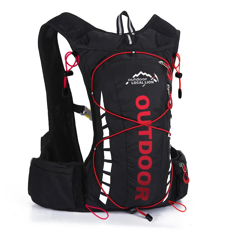 Wholesale 2.5L/3L Water Bag Portable Trail Running Backpack Waterproof Sports Hydration System Zipper Closure Made Polyester