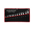 14pcs 8-24mm Flex Head Ratchet Wrench Set Gear Ring Ratcheting Combination Kit Metric DIY OEM CR-V Material