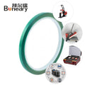 5mm*33M Green PET High Temperature Resistant Tape No Residue for Printing & Industrial Use