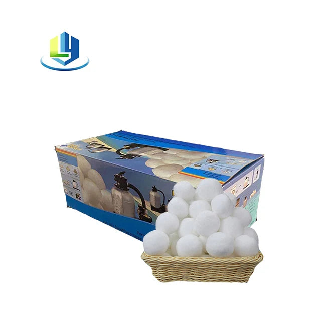High Filtering Precision Fiber Ball Filter Media Fiber Ball Polyester Filter Ball