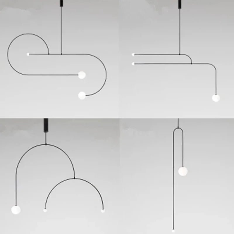 Nordic Crystal Vintage Led Design Chandelier Lighting Modern Glass Led Pendant Lights