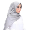 Wholesale Hijabs Malaysia Scarves Shawls Muslim Hijab Scarf Plain Premium Chiffon Hijab