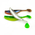 Alpha Wholesale PVC Bass Trout Fishing Soft Lure Bionic Artificial Swim Worm Bait for Freshwater River Lake Stream