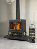 PANSEE Cast Iron Wood Fireplace Traditional Design Heating & Decorative Freestanding Installation 5-Year Warranty Model LS710
