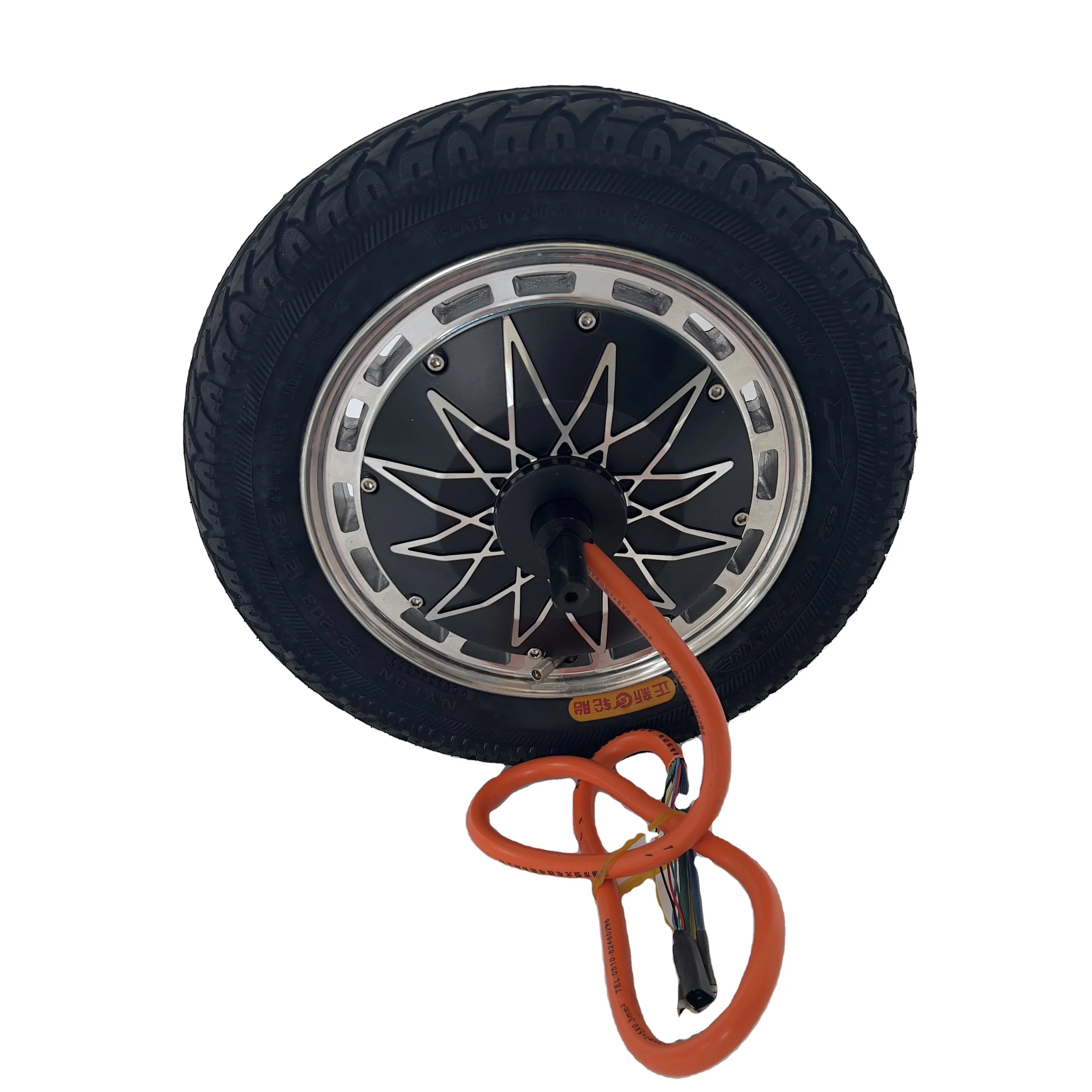 12 Inch 48v 1000w 72v 5000w High Speed 60km/h-120km/h Split Hub Motor Electric Scooter for Electric Bicycle