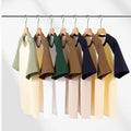 RNSHANGER Fashion Men T-shirt Round Neck Patchwork Men Casual O-Neck Short Sleeve T-Shirt for Summer Oversized Sport T Shirts