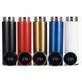 CHUFENG Popular LED Fahrenheit Temperature Display Long Lasting Thermos Water Bottle Colored Stainless Vacuum Bottle