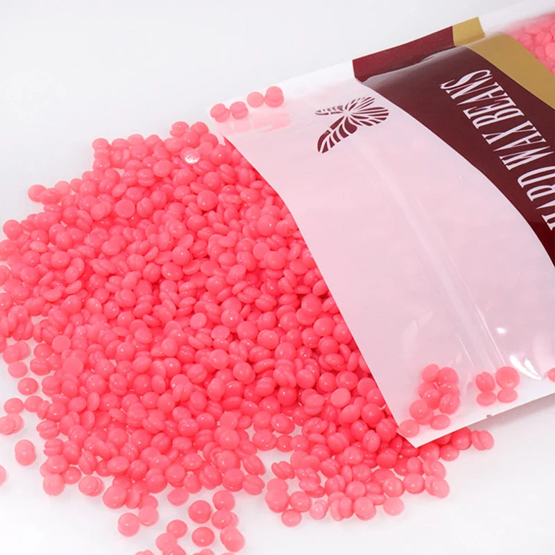 BEAD HARD WAX Hair Removal Beans Non Strips Needed 1000g Face Arms Armpit Eyebrow Chest Back Legs Bikini Area Fit for Any Wax