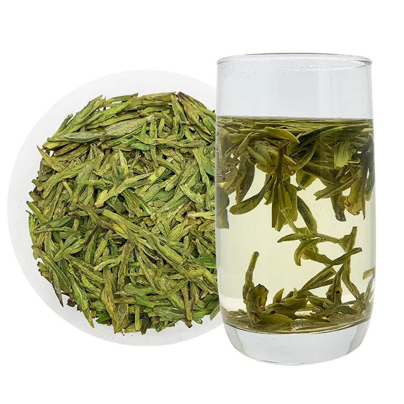 Factory Wholesale Handmade Xihu Longjing Dragon Well Green Tea Leaves Loose Green Tea