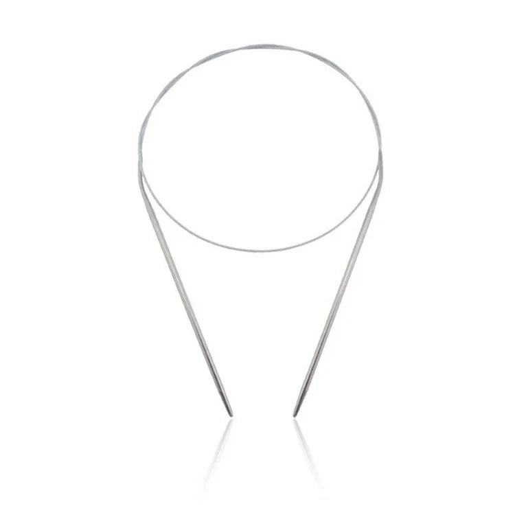 Factory Sale 80cm Stainless Steel Circular Knitting Needles Crochet Needles for Sweater DIY Handcraft