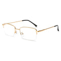 2023 New Arrival Unisex Anti Blue Light Blocking Filtering Glasses With Half Metal Optical Frame