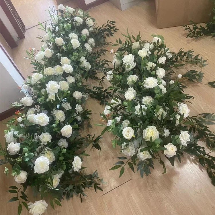 Event Hanging Backdrop Flower Artificial Runner Flowers for Wedding