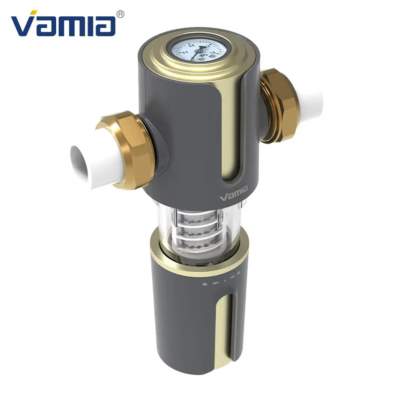 Vamia Electric Household Water Purifier Pre-Filter Water Machine Kitchen Sink Net Strainer Industrial Filtration for Home Use