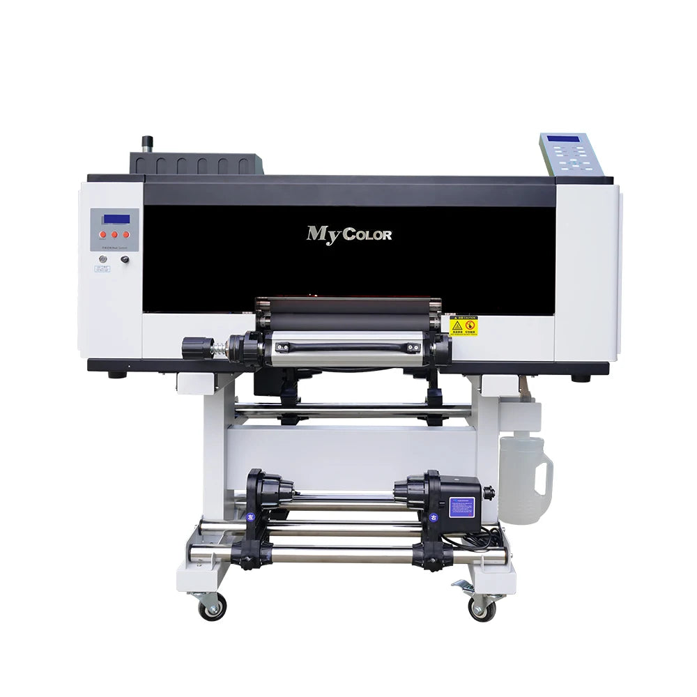 Uv Dtf Cup Wrap Transfers 12 Inches/30cm UV DTF Printer Roll to Roll with Laminator All in One with 3 New XP600