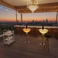 LED Furniture for Bar Nightclub Party-Cocktail Table for Home Outdoor Mall & Event with Nightclub Lighting
