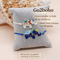 Go2boho Miyuki Elephant Pattern Bracelet for Kids Pulsera Elefante Bohemian Animal Jewellery Adjustable Rope Pulseras De Hilo Be