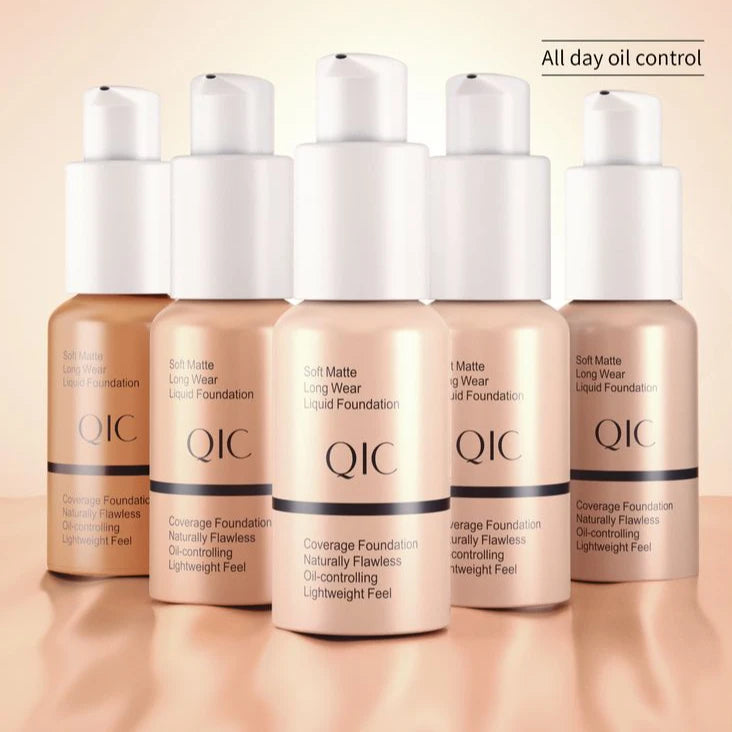 Liquid Foundation Makeup Full Coverage Maquillaje Para Mujer Waterproof Cream Female Soft Matte Waterproof Foundation