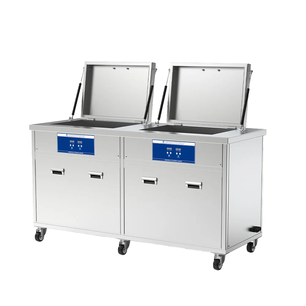 Customized 900W 61L Double Tank Ultrasonic Washer Cleaning Machine New Electric Industrial Ultrasonic Cleaner Auto Parts Ships