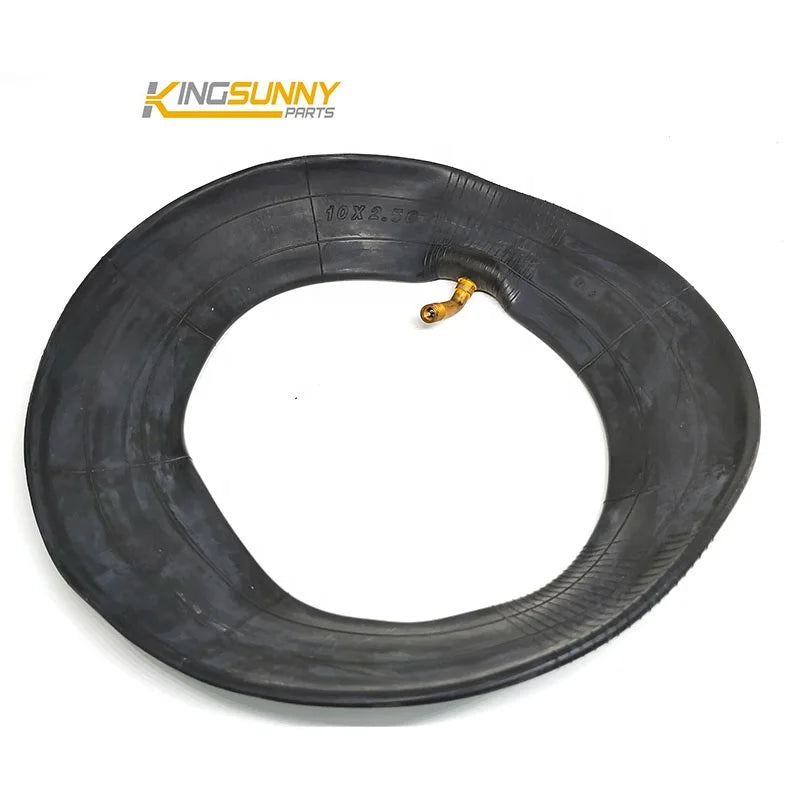120g Thicken 10*2.5 Inch Inner Tube for 255*80 / 10*3.0 / 80/65-6 Wheels Electric Scooter Parts Inner Tube with Curved Valve