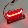 Folding Electric Bicycle Tail Light Running Brake Lamp 2 in 1 LED Rear Lights  Electric Scooter Tricycle Diy Part