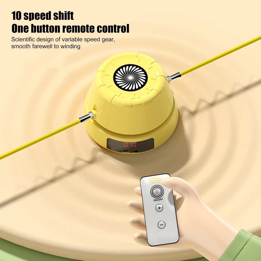 Smart Rope Skipping Machine ABS Multifunction Intelligent Counting Gym Home Balance Workout Fitness Tools Children Entertainment