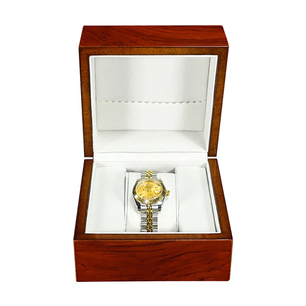 Piano Wood Single Storage Jewelry Bracelet Storage Watch Box